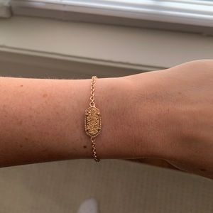 Kendra Scott rose gold adjustable bracelet